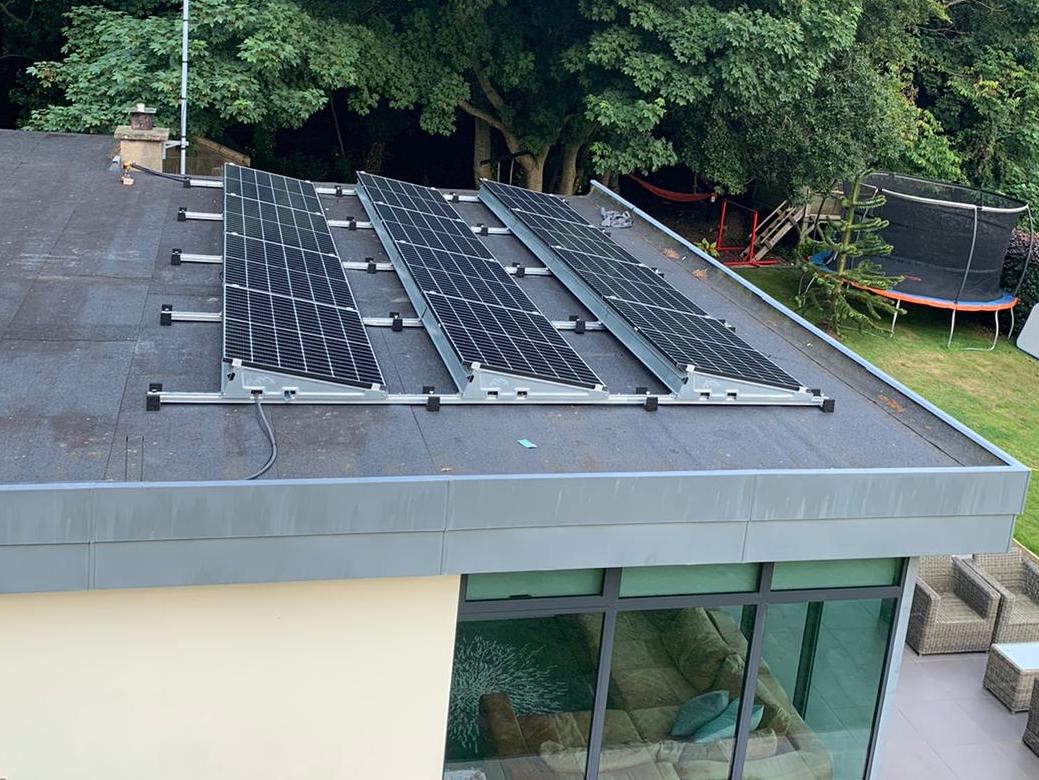 Flat roof mount, North County Dublin