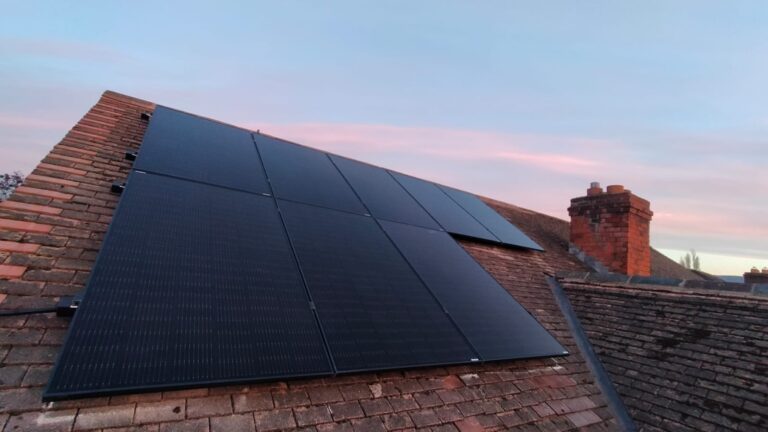 A solar panel system installed by SolarSmart Energy Ltd.